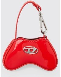 DIESEL - Play Patent Leather Charm With Mirror - Lyst