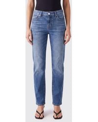 7 For All Mankind - Calie High-Waisted Skinny Jeans - Lyst