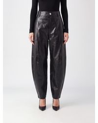 Soeur - High-Waisted Baggy Wide-Leg Trousers - Lyst