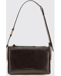 Marc Jacobs - Scene Calfskin Leather Shoulder Bag With Embossed Logo - Lyst