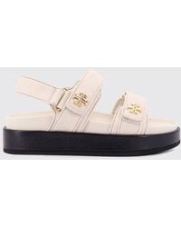 Tory Burch - Kira Sport Leather Sandals - Lyst