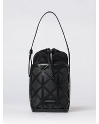 Emporio Armani - Synthetic Leather Bucket Bag - Lyst