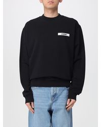 Jacquemus - Logo Cotton Crewneck Sweatshirt - Lyst