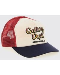 GALLERY DEPT. - Mesh Nylon And Printed Cotton Hat - Lyst