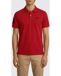 La Martina - Cotton Polo Shirt With Logo - Lyst