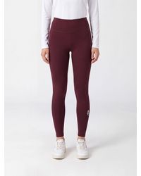 Autry - Leggings De Talle Alto De Jersey Técnico Con Logo En Contraste - Lyst
