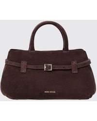 MANU Atelier - Le Cambon 25 Leather Handbag With Removable Shoulder Strap - Lyst