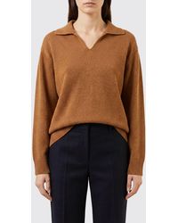 Valentino - Long-Sleeved Knitted Polo - Lyst