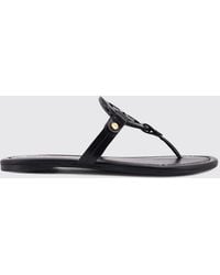 Tory Burch - Ladies Leather Miller Sandals, Brand - Lyst