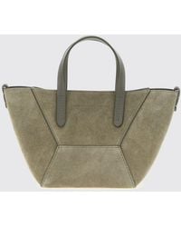 Brunello Cucinelli - Bc Duo Suede Bag - Lyst