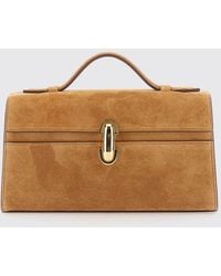 SAVETTE - Bolso De Mano Mini Symmetry En Piel De Becerro Vuelta - Lyst