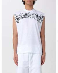 DISCLAIMER - Cotton Tank Top With Logo - Lyst