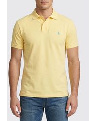 Polo Ralph Lauren - Cotton Polo Shirt With Pony Logo - Lyst