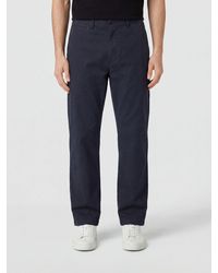 Nanamica - Slim Fit Cotton Blend Chino Trousers With Belt Loops - Lyst