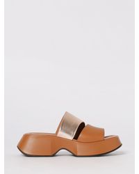 Vic Matié - Vic Mati&Eacute Leather Sandals - Lyst