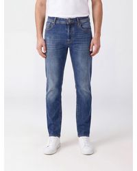 Jacob Cohen - Skinny Fit Five-Pocket Stretch Cotton Denim Jeans - Lyst