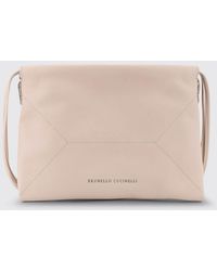 Brunello Cucinelli - Leather Bag - Lyst