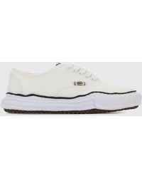 Maison Mihara Yasuhiro - Baker Og Low Top Canvas Trainers With Round Toe - Lyst