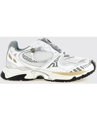 Versace - Icaro-Sneakers Von Aus Leder Und Mesh Mit Greca-Muster - Lyst