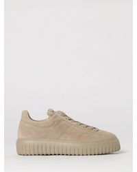 Hogan - H-Stripes Suede Sneakers - Lyst