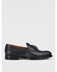 Doucal's - Woven Leather Loafer With Tassels - Lyst