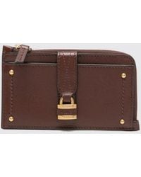 Chloé - Chlo&Eacute Paddington Leather Credit Card Holder - Lyst