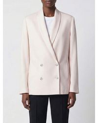 Loulou de Saison - Double-Breasted Virgin Wool Blazer - Lyst