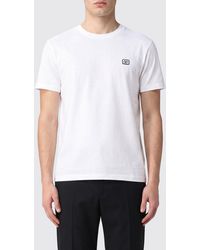Valentino - Slim Fit Cotton T-Shirt With Vlogo Signature - Lyst