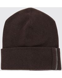 Brunello Cucinelli - Cuffed Pure Cashmere Beanie With Monili Embellishment - Lyst