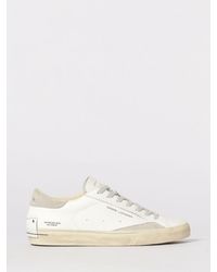 Crime London - Distressed 2.0 Leather Sneakers - Lyst
