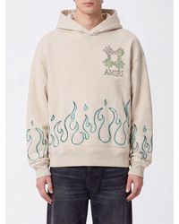 Amiri - Relaxed Fit Cotton Hoodie With Graphic Print And Logo - Lyst