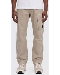 C.P. Company - Cotton Cargo Trousers - Lyst