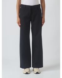 Max Mara - Gela Wide-Leg Cotton-Blend Trousers - Lyst