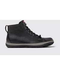 Camper - Peu Pista Lace-Up Leather Sneakers - Lyst