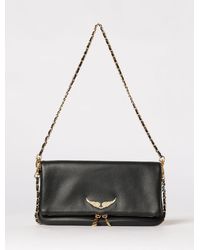 Zadig & Voltaire - Zadig &Amp Voltaire Rock Grained Leather Pouch By - Lyst