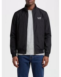 EA7 - Polyester Jacket With Logo - Lyst