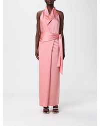 Hanita - Satin Dress - Lyst