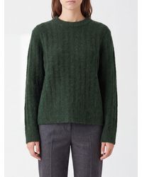 Allude - Relaxed Fit Cashmere And Silk Crewneck Jumper With Dropped Shoulders - Lyst