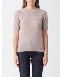 P.A.R.O.S.H. - Short-Sleeved Crew-Neck Jumper P.A.R.O.S.H - Lyst