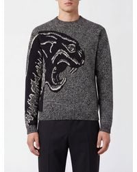 Valentino Garavani - Animal Print Wool And Cotton Jumper - Lyst