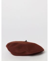 Brunello Cucinelli - Wool Felt Beret With Monili Embellishment - Lyst