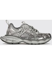 Balenciaga - 3Xl Extreme Laces B Worn-Out Effect Mesh Sneakers - Lyst