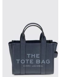 Marc Jacobs - Kleine Tragetasche The Tote Bag Aus Leder Mit Ton-In-Ton-Logo - Lyst