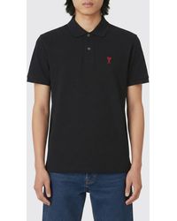 Ami Paris - Polo De Algodón Orgánico - Lyst