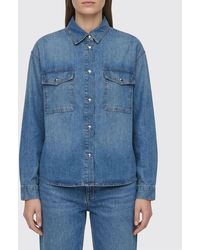 Anine Bing - Cotton Denim Casual Shirt - Lyst