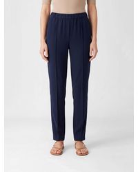 Fabiana Filippi - Straight Viscose Blend Pants - Lyst