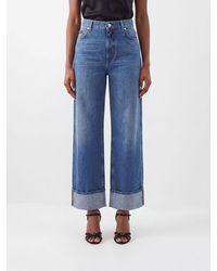 Dolce & Gabbana - Dolce &Amp Gabbana High-Waisted Wide-Leg Jeans - Lyst