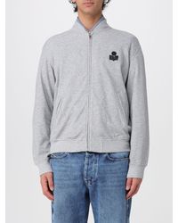 Isabel Marant - Cotton Zip-Up Hoodie - Lyst