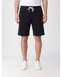 Vision Of Super - Cotton Jogging Shorts With Drawstring And Contrast Logo - Lyst