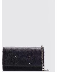 Maison Margiela - Mini Leather Crossbody Bag With Four Stitches - Lyst